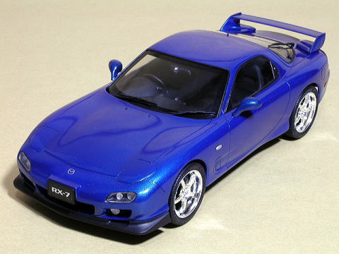 FD3S RX-7 イノセントブルーマイカ アオシマ